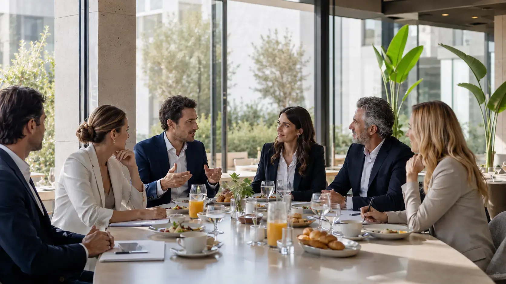 Desayuno y almuerzo directivo en Alicante para empresas